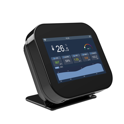 良い価格 IP21 評価 CO2 Wifi スマート 空気品質モニター 無縫 高精度 オンライン