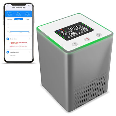 良い価格 Indoor Home Radon Gas Detector | Lightweight Smart Sensor | WiFi & Audible Alert | OEM オンライン