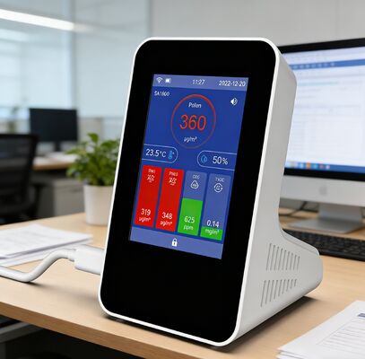 良い価格 WiFi Bluetooth 空気品質モニター 1800 - 3.5インチカラータッチスクリーン付き7イン1マルチガス検出器 オンライン