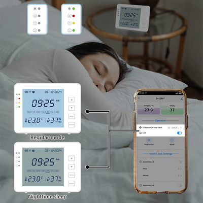 Good price スマートデジタルWiFi温度計 リアルタイム温度と湿度モニタリングのためのデジタルヒグロメーター オンライン