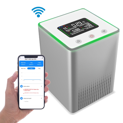 Good price 屋内 ラドン スマート センサー ガスの検出器 音響警報付きWiFiモニタリング オンライン