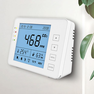 良い価格 HVAC NDIR 室内CO2 Tvoc 空気品質モニター メーター LCDディスプレイ オンライン