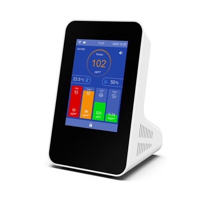 WiFi接続室内 AQIモニター IAQコントローラ 直感的なタッチインターフェース